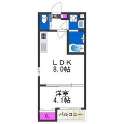 H-maison住吉Ⅱの物件間取画像